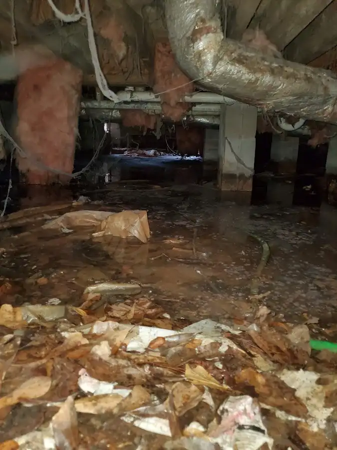 Crawl space flood assessment for Leak Detection & Repair in Martinez