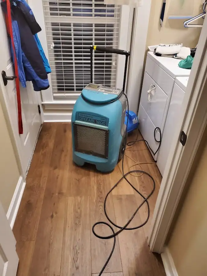Commercial dehumidifier deployed for Flood Damage Cleanup in Martinez