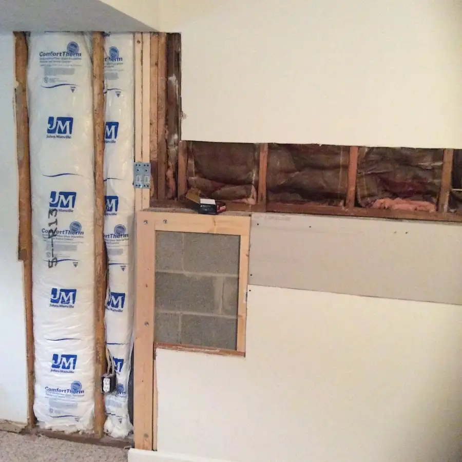 Wall insulation replacement during Contents Cleaning & Restoration in Martinez